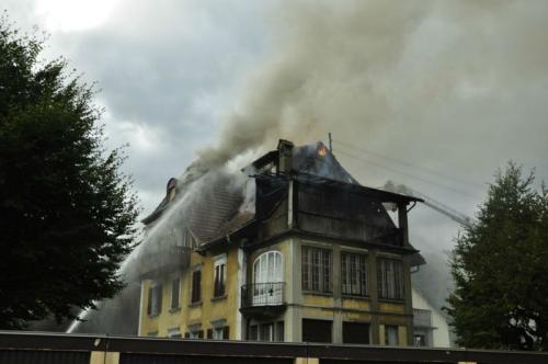 Incendie Grand Rue