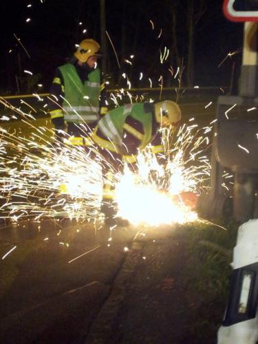 Accident passage à niveau Cormoret